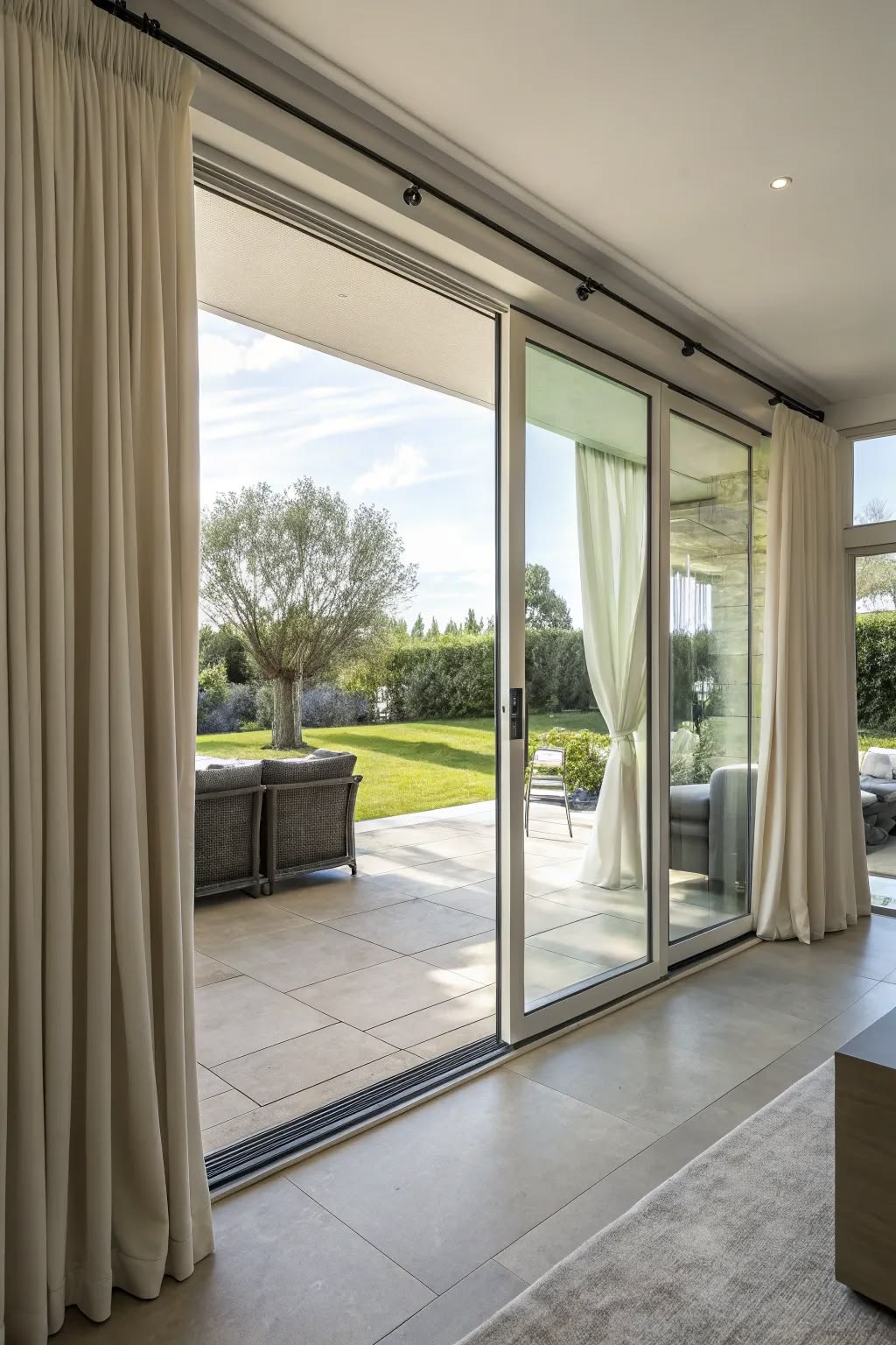 Premium aluminium framed doors